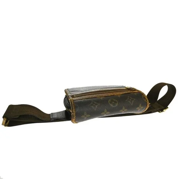 LOUIS VUITTON Bum Bag Bosphore Waist Pouch Monogram Leather Brown